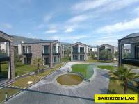 Edremit Güre`de Doğa İçinde Dağ Ve Deniz Manzaralı Satılık Villa